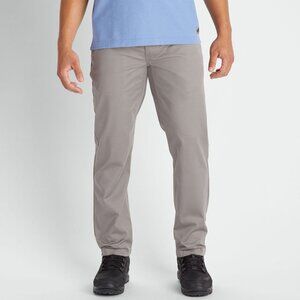 Men's 40 Grit Flex Twill Slim Fit Khaki Pants - Gray